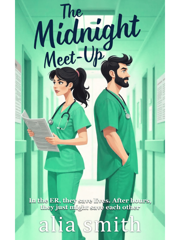 cover art for The Midnight Meet-Up by Alia Smith